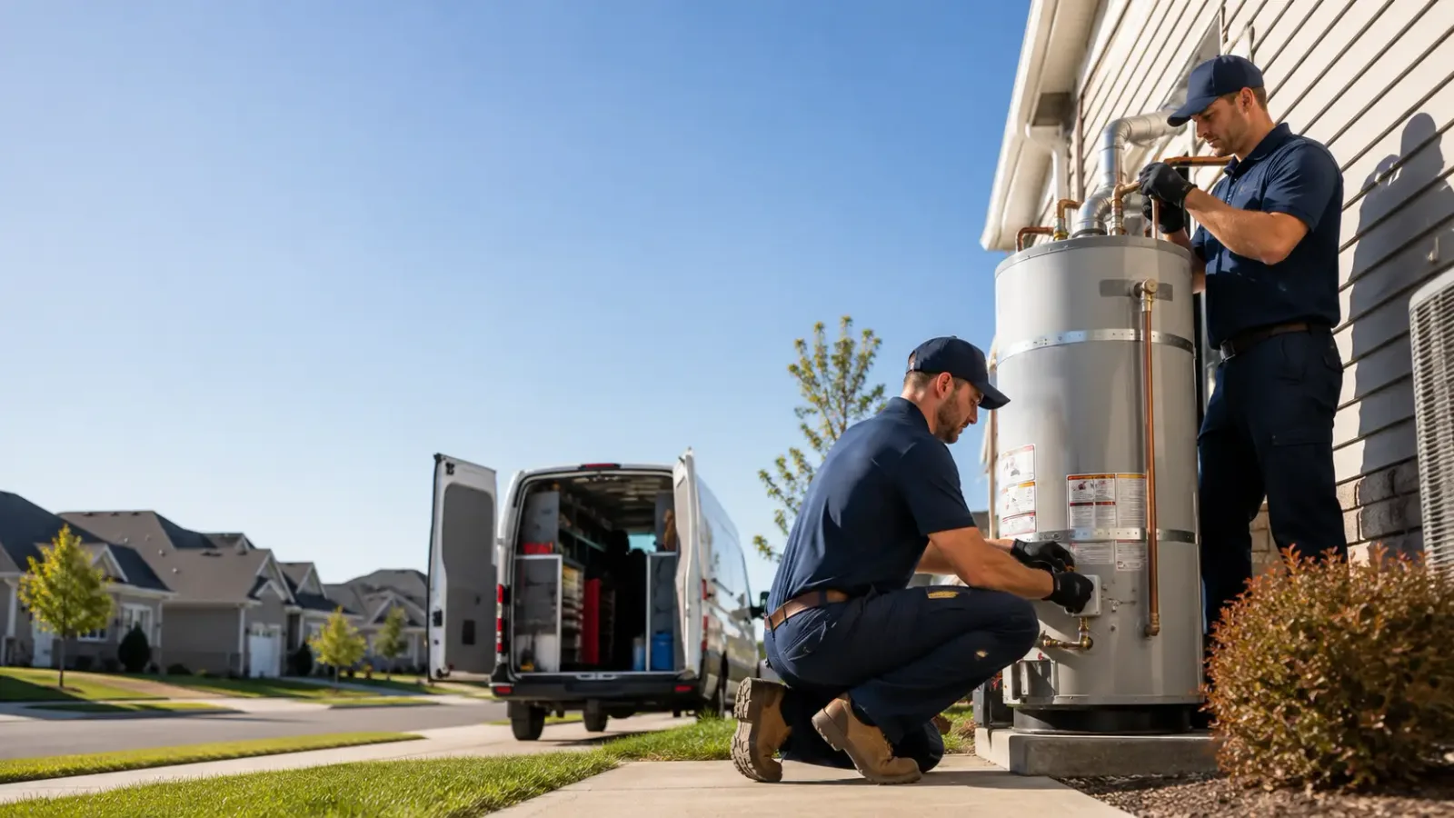 Water Heater Installation in Shirley, MA